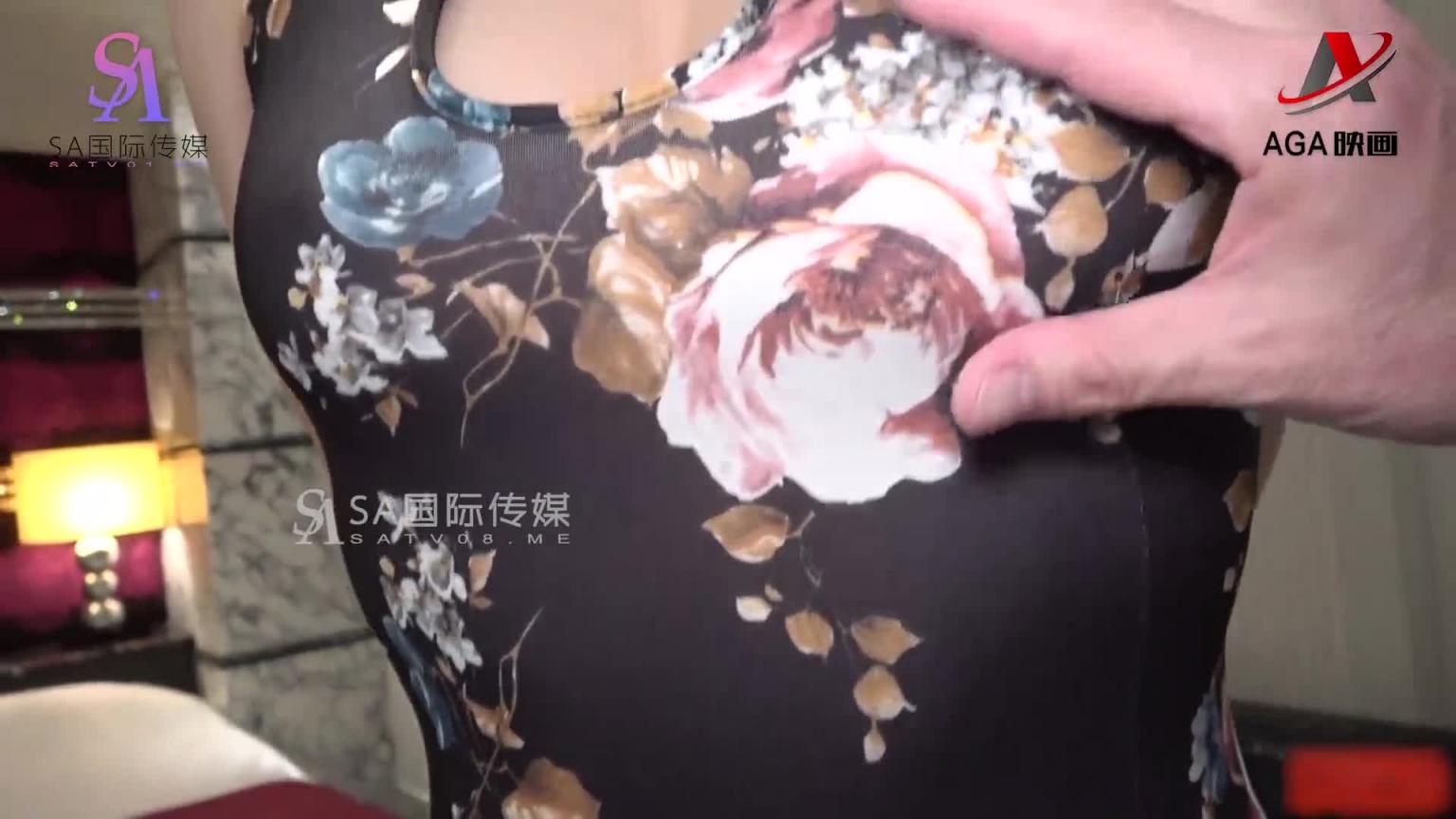 AGAW973:穿旗袍的G罩杯巨乳美女 预览截图 1
