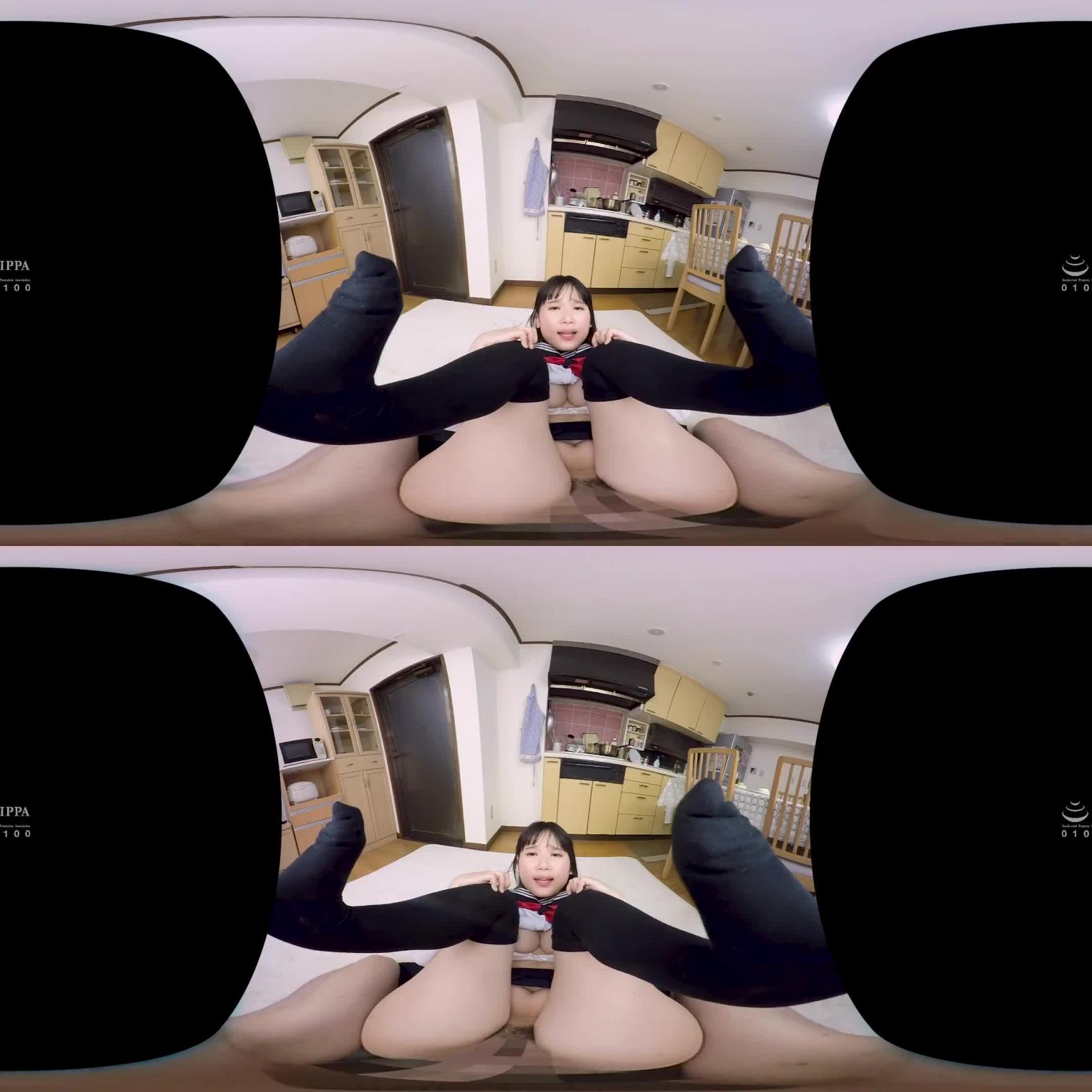 【2】VR 对妹妹的绝对领域勃起!禁忌的近亲相姦无套中出! 宫崎彩 第二集 h_910vrvr00012 预览截图 9