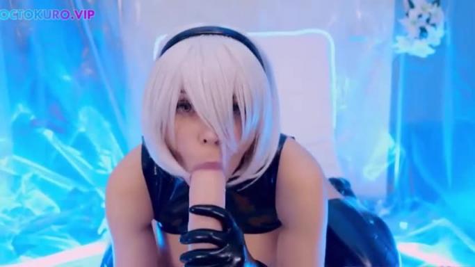 爆乳人妻cosplay动漫角色,肥美鲍鱼舔一口就高潮了 预览截图 4