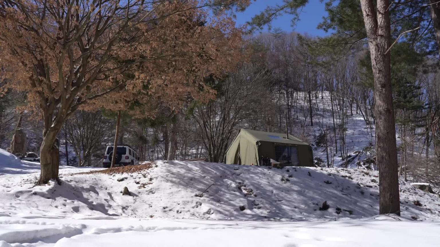 我在车翻之前逃走了！和猫一起在雪山上露营 预览截图 10
