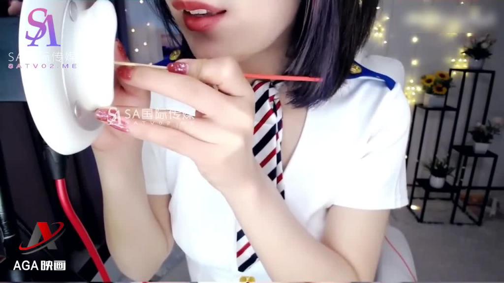 AT151-ASMR黑丝制服空姐-给你私人的特别服务 预览截图 9