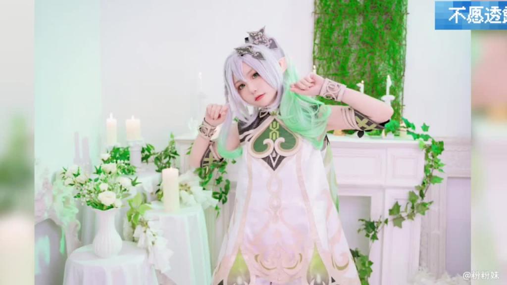 爆机少女喵小吉,原神纳西妲超美梦幻写真 预览截图 1