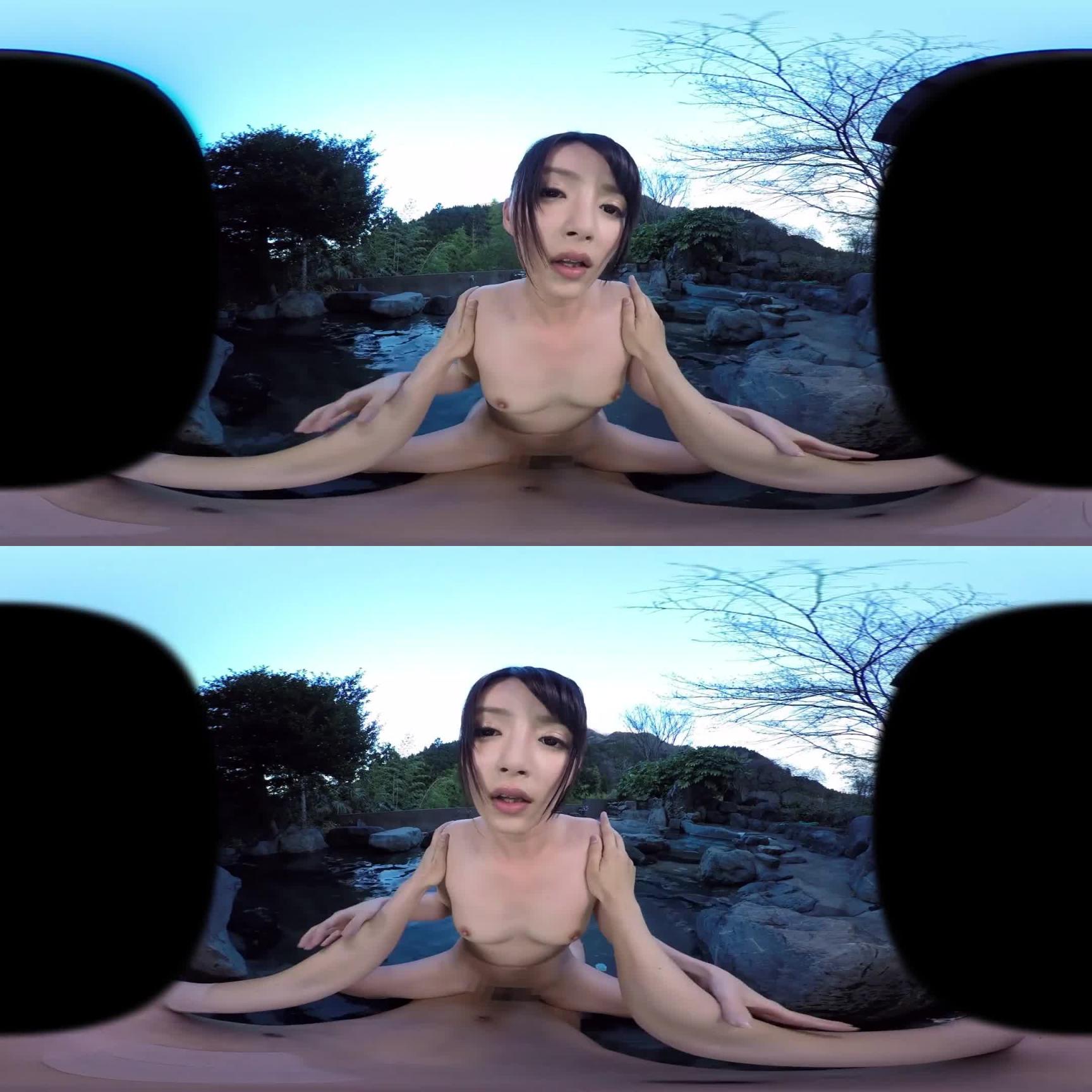 【2】VR 中出3连发射满满 爱爱温泉VR约砲 露天温泉篇 波木遥 第二集 AVOPVR-045 预览截图 12