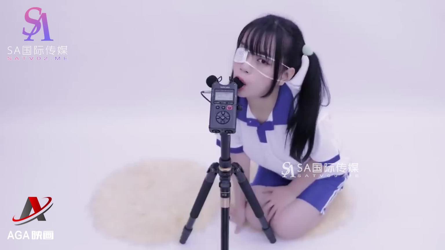 AGAT024-ASMR-晓美-口腔音 舔耳口含 弹舌音 按摩 喘息-横版封面 预览截图 2