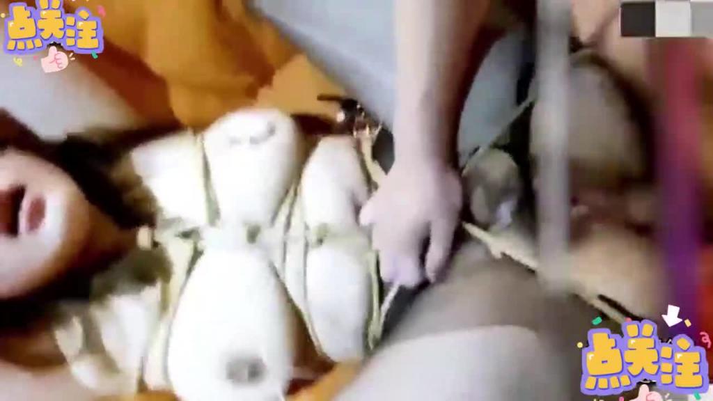 国产自拍-青岛反差婊母狗捆绑调教被勐男暴插双穴 预览截图 10
