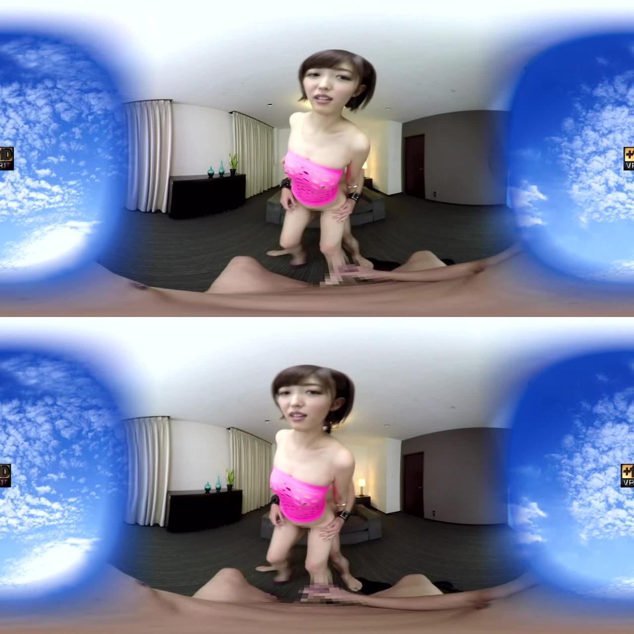 这女的用眼神视姦妳 VR版 水野朝阳 2wpvr00017 预览截图 8