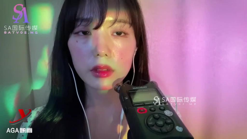 AT284-ASMR少女嘴巴唾液疯转-强烈的泡泡音 预览截图 9