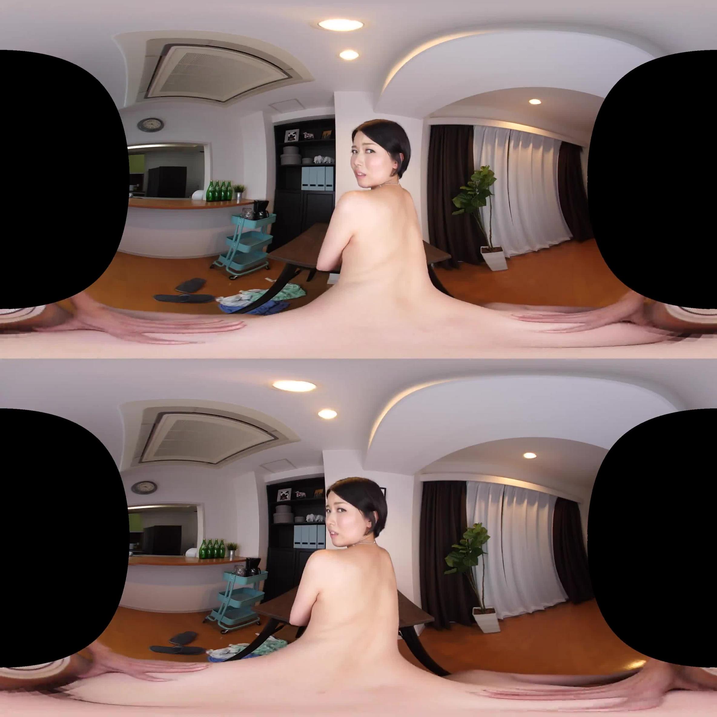 【3】VR 长篇 邻居美女若妻诱惑爱爱肏到中出! 第三集 84kmvr00344 预览截图 3