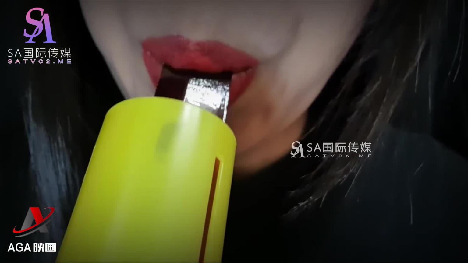 AGAT023-ASMR-舔耳音-口交含住你的肉棒 预览截图 2