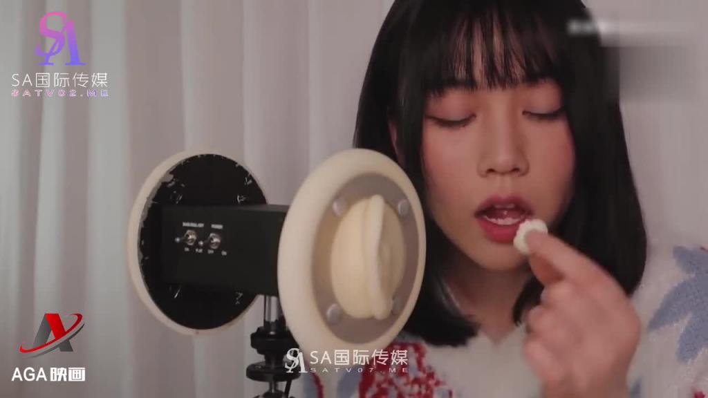 【ASMR】桑妹咀嚼音-棉花糖酥酥麻麻 预览截图 2