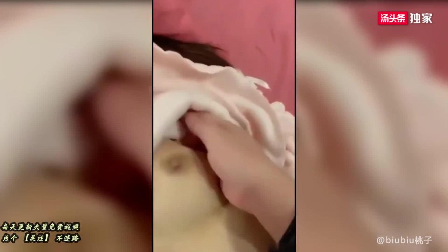 【网曝门事件】姐夫灌醉小姨子喝迷倒后无套外射她屁股上 预览截图 4