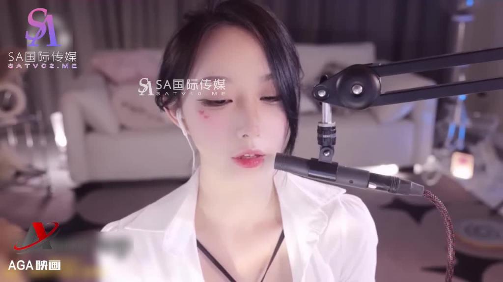 AGAT100-ASMR周童潼舔耳-黑丝包臀皮裙服务 预览截图 7