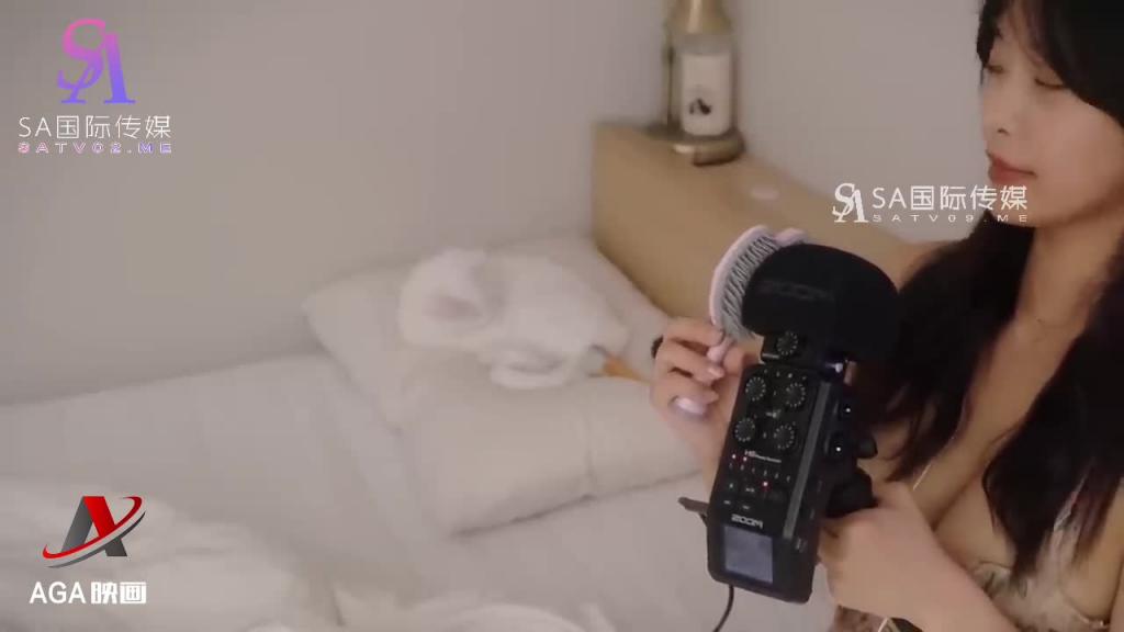 AT193-ASMR性感漏胸韩系女友-在床上哄你入睡 预览截图 7