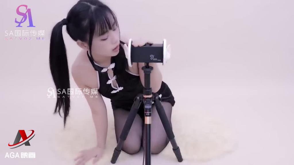 AGAT105-ASMR晓美黑丝旗袍-深度舔耳含住你的耳朵 预览截图 8
