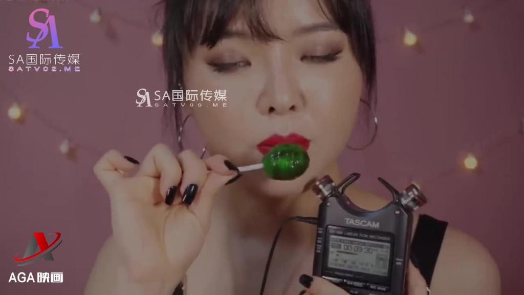 AGAT015-ASMR-极致舔耳-口含棒棒糖 预览截图 3