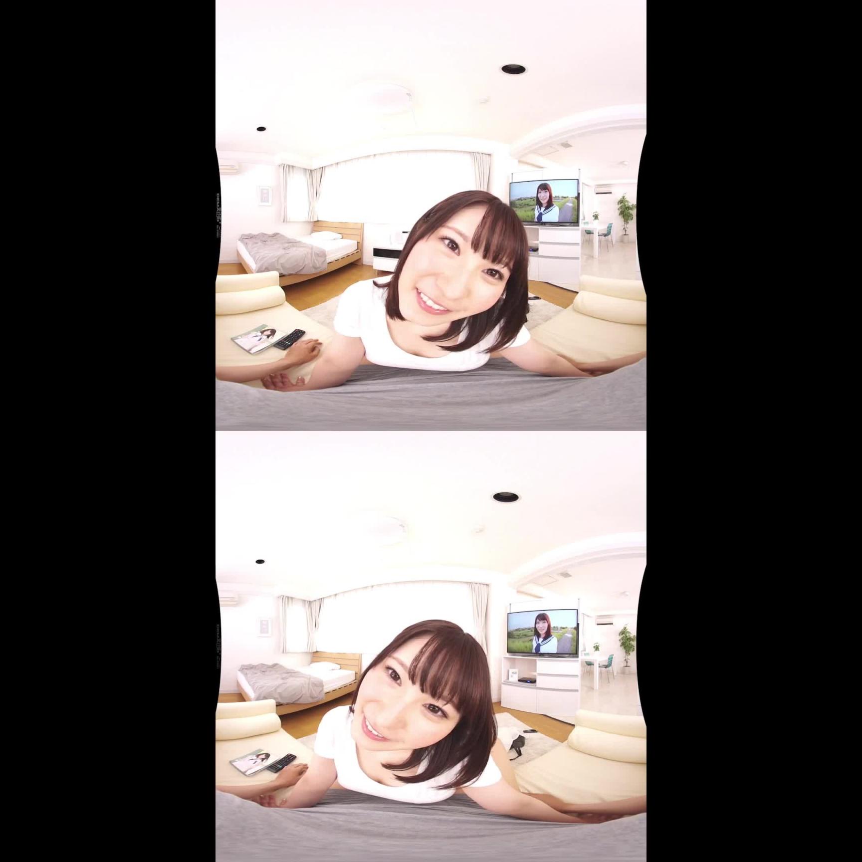 【1】VR SODstar飞鸟铃与你一起看片! 第一集 13dsvr00331 预览截图 5
