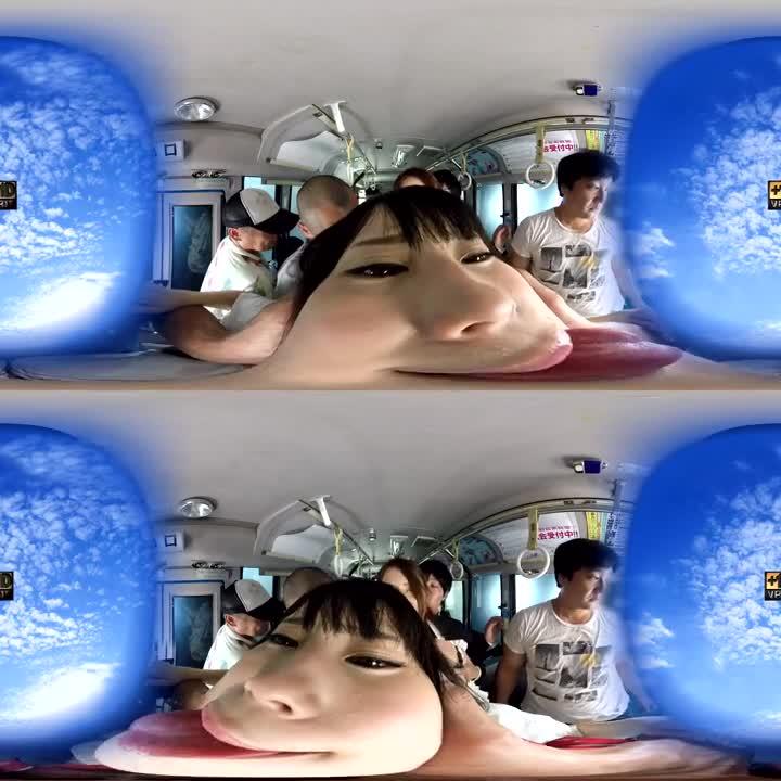 VR 痴汉集团巴士干砲 VR版 ~OL・学生妹篇~ 佳苗瑠华 花咲一杏 84kmvr00287 预览截图 4
