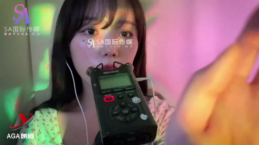 AT284-ASMR少女嘴巴唾液疯转-强烈的泡泡音 预览截图 11