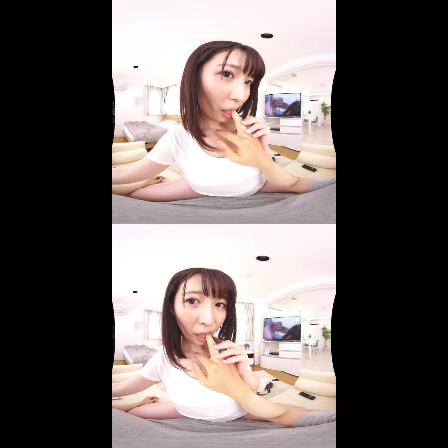 【1】VR SODstar飞鸟铃与你一起看片! 第一集 13dsvr00331 预览截图 11