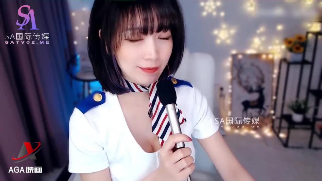 AT151-ASMR黑丝制服空姐-给你私人的特别服务 预览截图 1