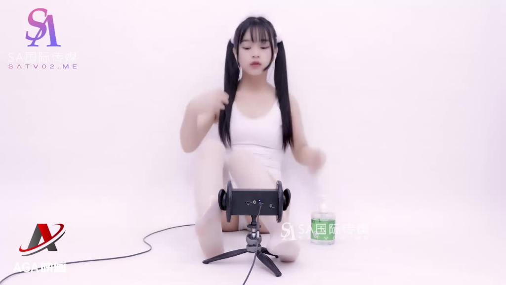 AT267-ASMR娇嫩白丝少女-足交摩擦舔耳 预览截图 11