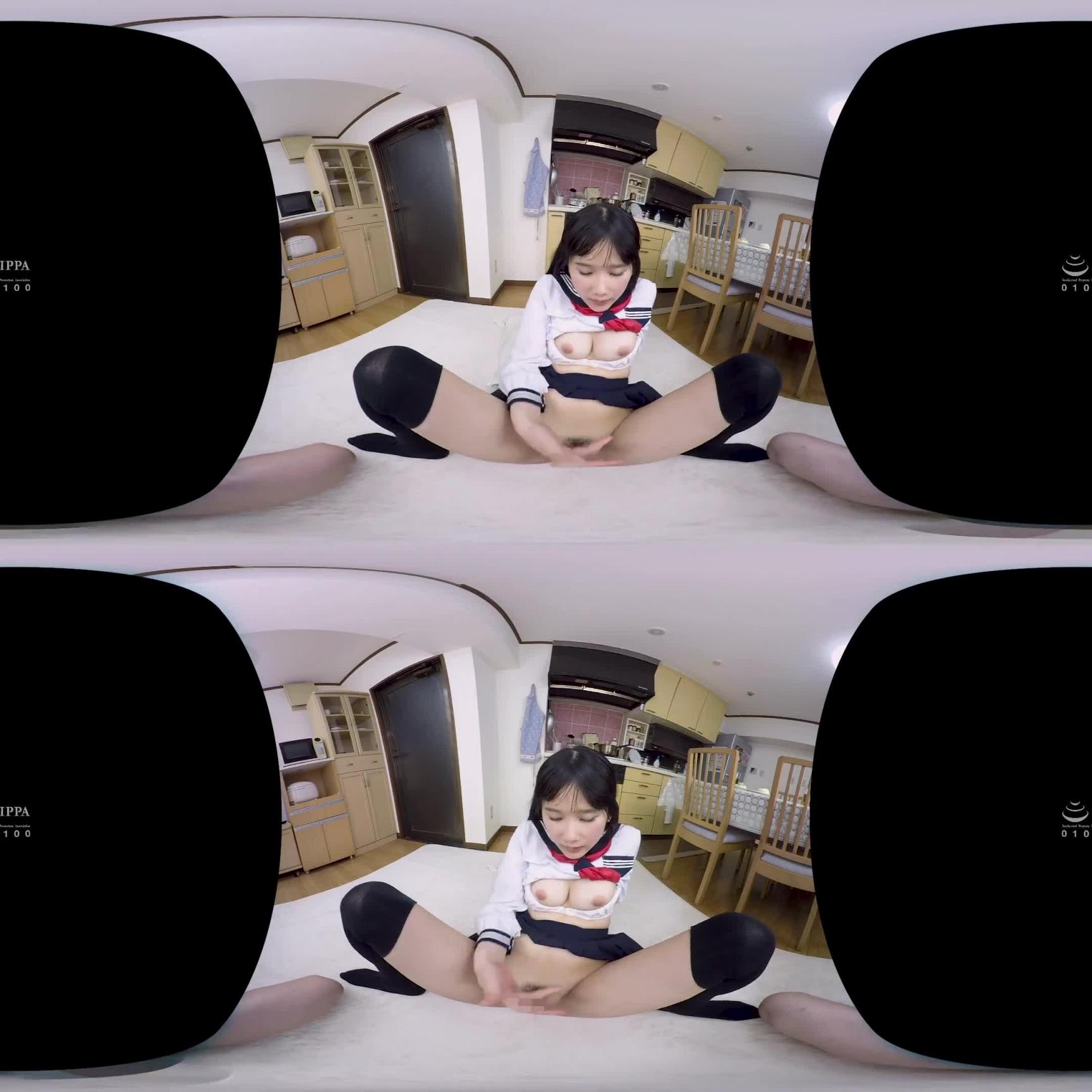 【2】VR 对妹妹的绝对领域勃起!禁忌的近亲相姦无套中出! 宫崎彩 第二集 h_910vrvr00012 预览截图 12