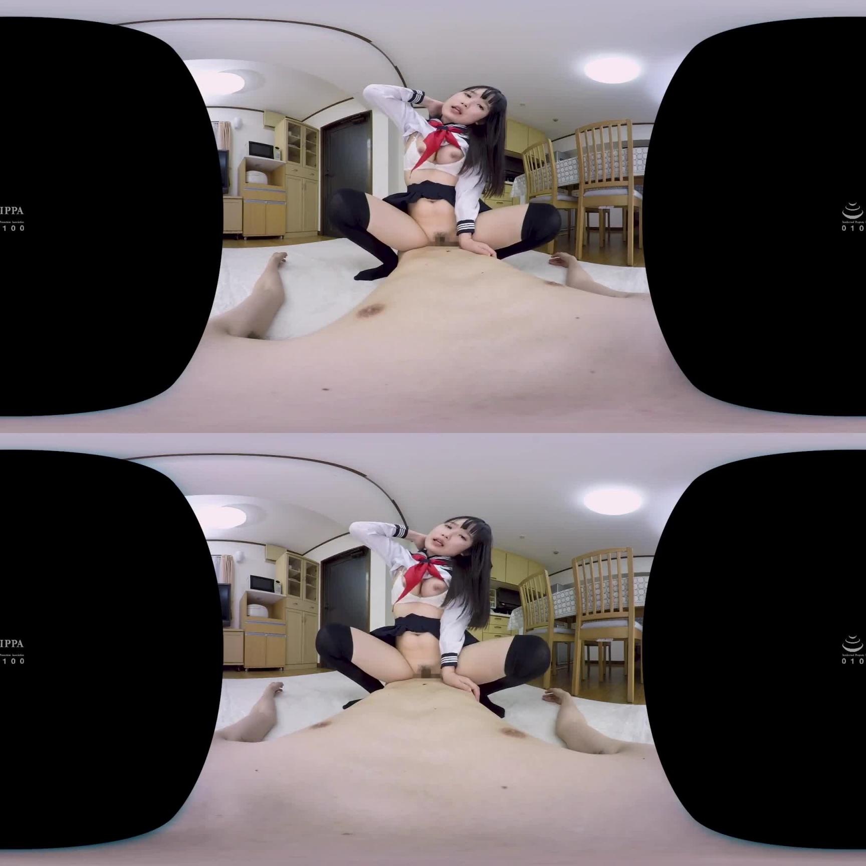 【2】VR 对妹妹的绝对领域勃起!禁忌的近亲相姦无套中出! 宫崎彩 第二集 h_910vrvr00012 预览截图 7