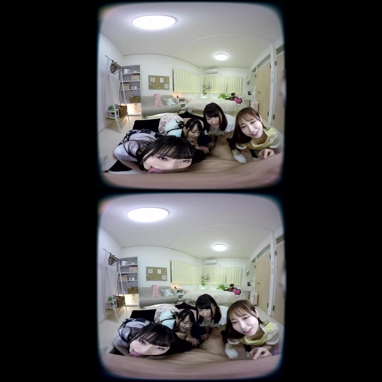 VR 知名女大学生宿舍勐干素人破童贞 阿部美佳子 篠田优 羽月希 野野宫美里 84kmvr00207 预览截图 1