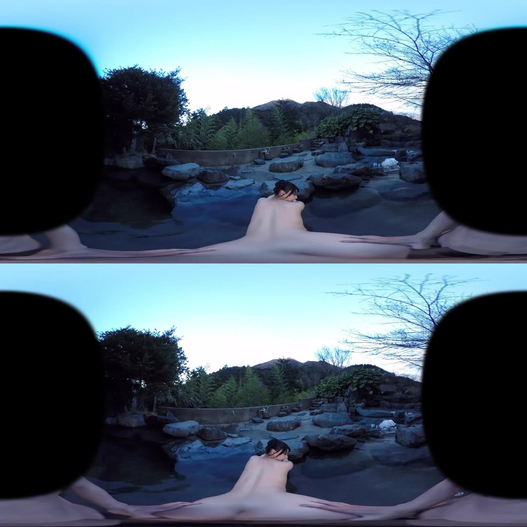 【2】VR 中出3连发射满满 爱爱温泉VR约砲 露天温泉篇 波木遥 第二集 AVOPVR-045 预览截图 9