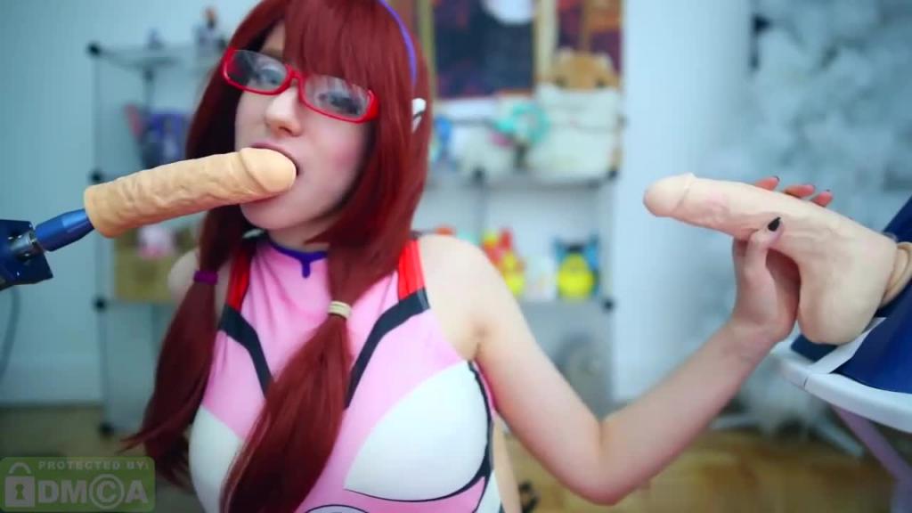 【lana rain】cos眼镜妹,吃鸡吧自慰 预览截图 1