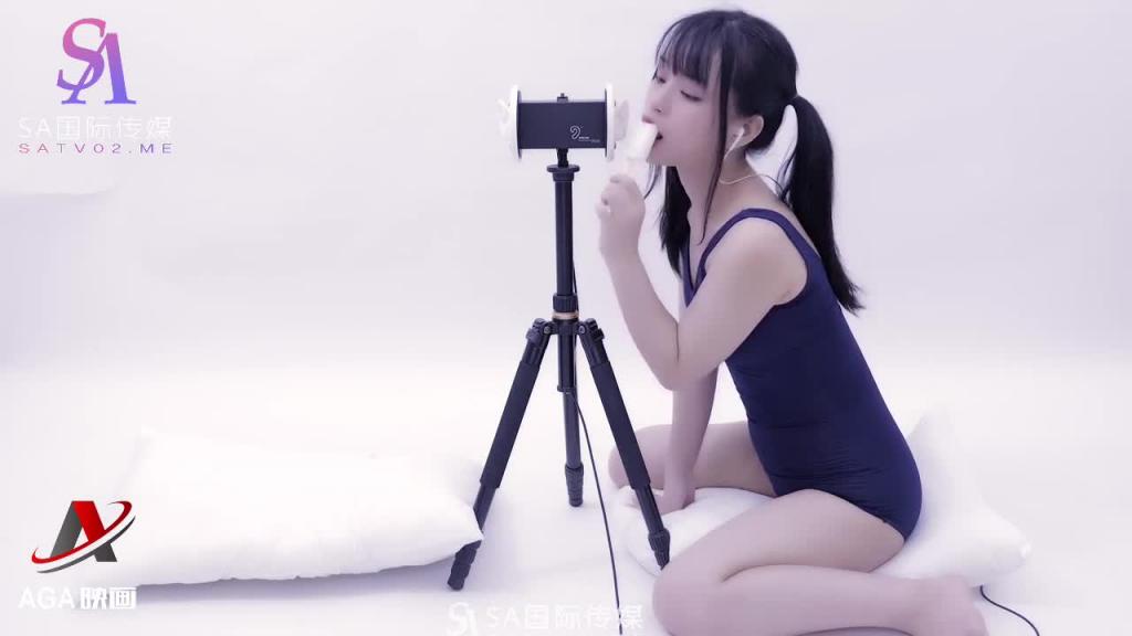 【ASMR】晓美舔耳-深度口含舔雪糕 预览截图 3