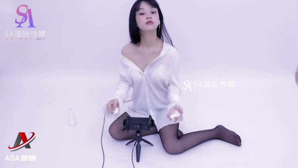 AGAT93-ASMR晓美黑丝衬衣漏出-双耳舒适按摩 预览截图 3