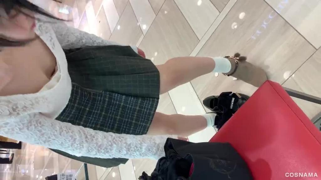 [浮动胸罩] 拍下试鞋时前倾萝莉的浮动胸部~ 预览截图 6