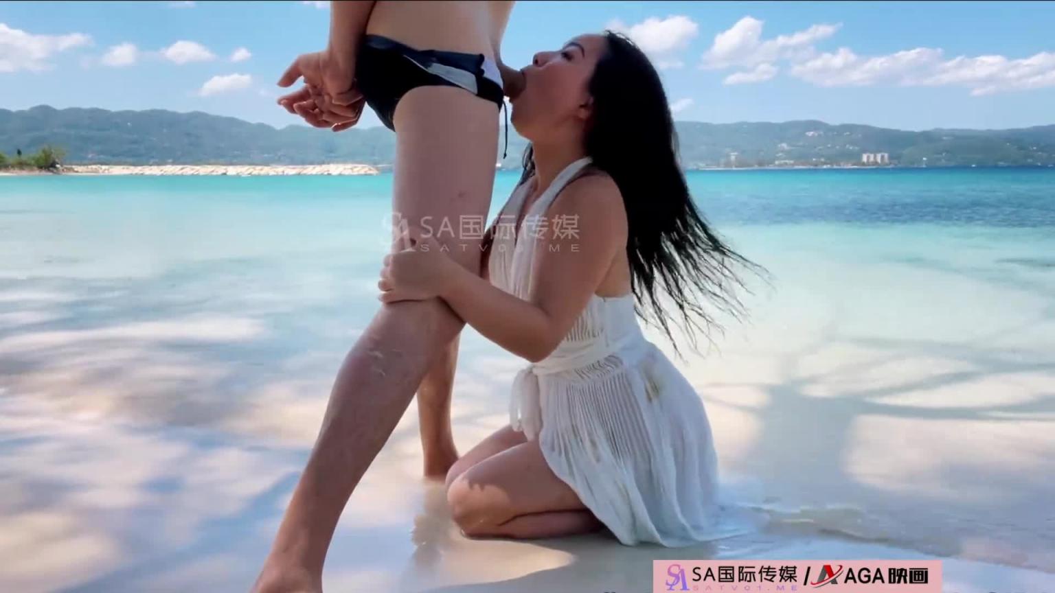AGAW639:性爱视频博客在海滩上变身小母狗 预览截图 4
