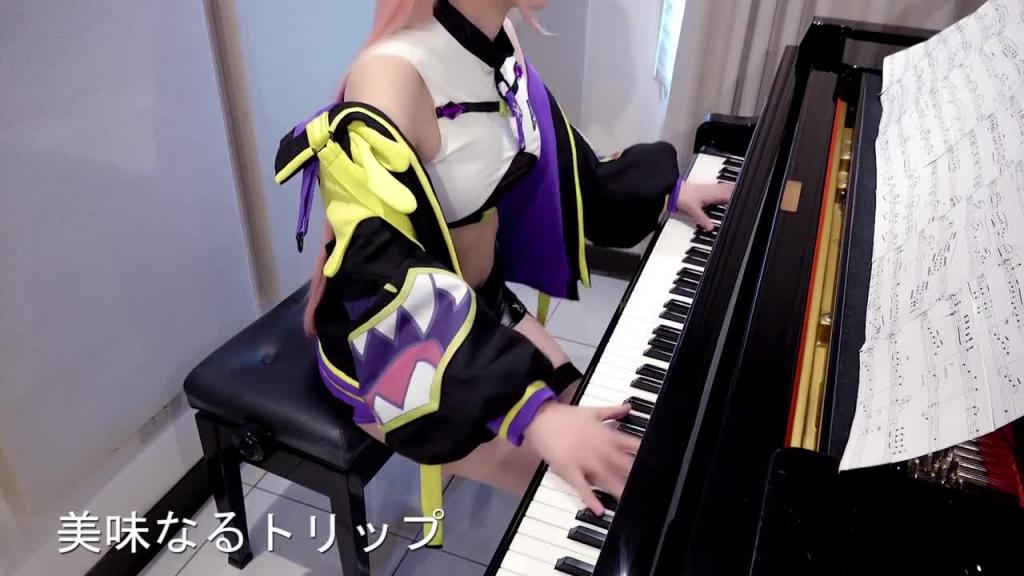 暴食的怪兽公主：惑星美食之旅 主题曲 美味之旅 [钢琴] 预览截图 1