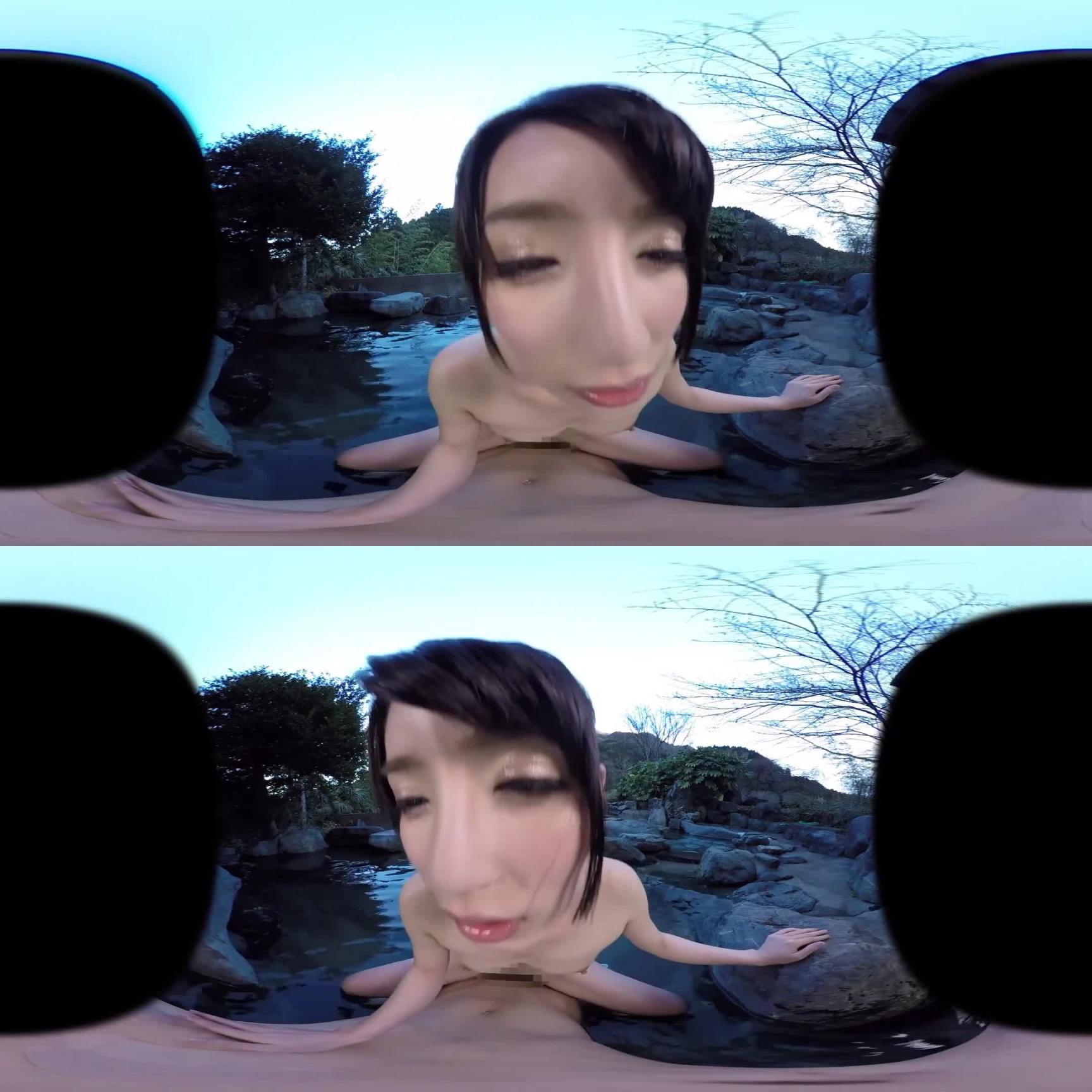 【2】VR 中出3连发射满满 爱爱温泉VR约砲 露天温泉篇 波木遥 第二集 AVOPVR-045 预览截图 11