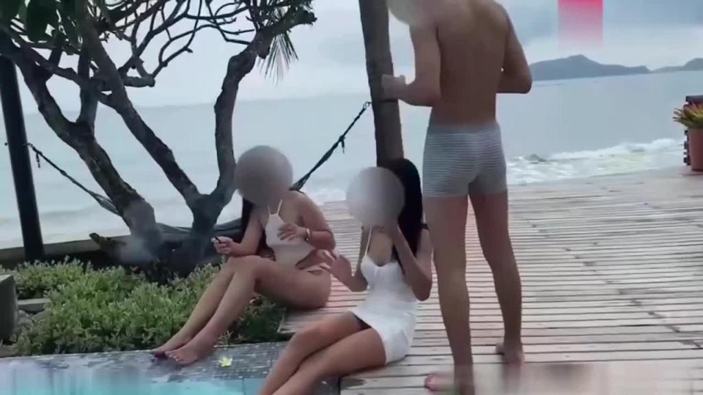 首尔富豪圈真实换妻,找单男群p娇妻,颜射口爆 预览截图 5