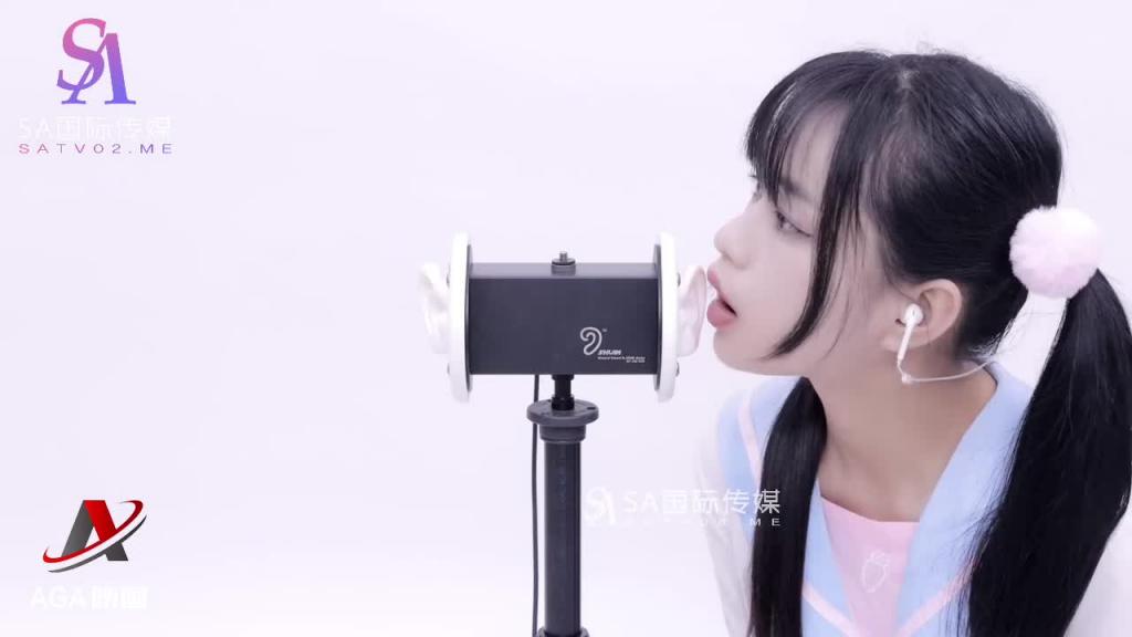 AT189-ASMR极品双马尾萝莉-用口含舌头舔得你酥麻爽爆了 预览截图 6