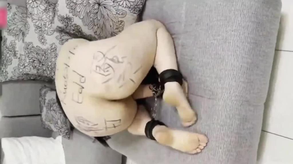 【调教母狗】人妻性奴享受蹂躏,满身鞭痕还浪叫不断 预览截图 1