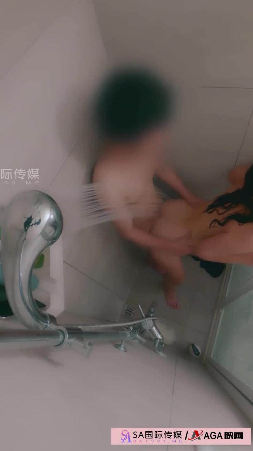 AGAW069:洗澡时挑逗男友被直接冲进来干爆 预览截图 12