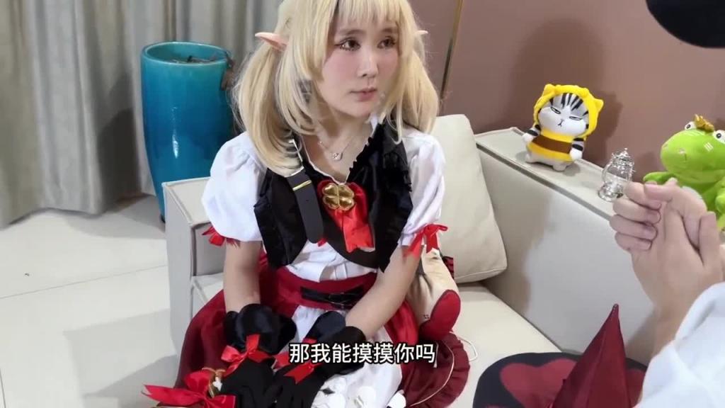 害羞新人首秀cos原神游戏可莉等待继续调教 预览截图 2