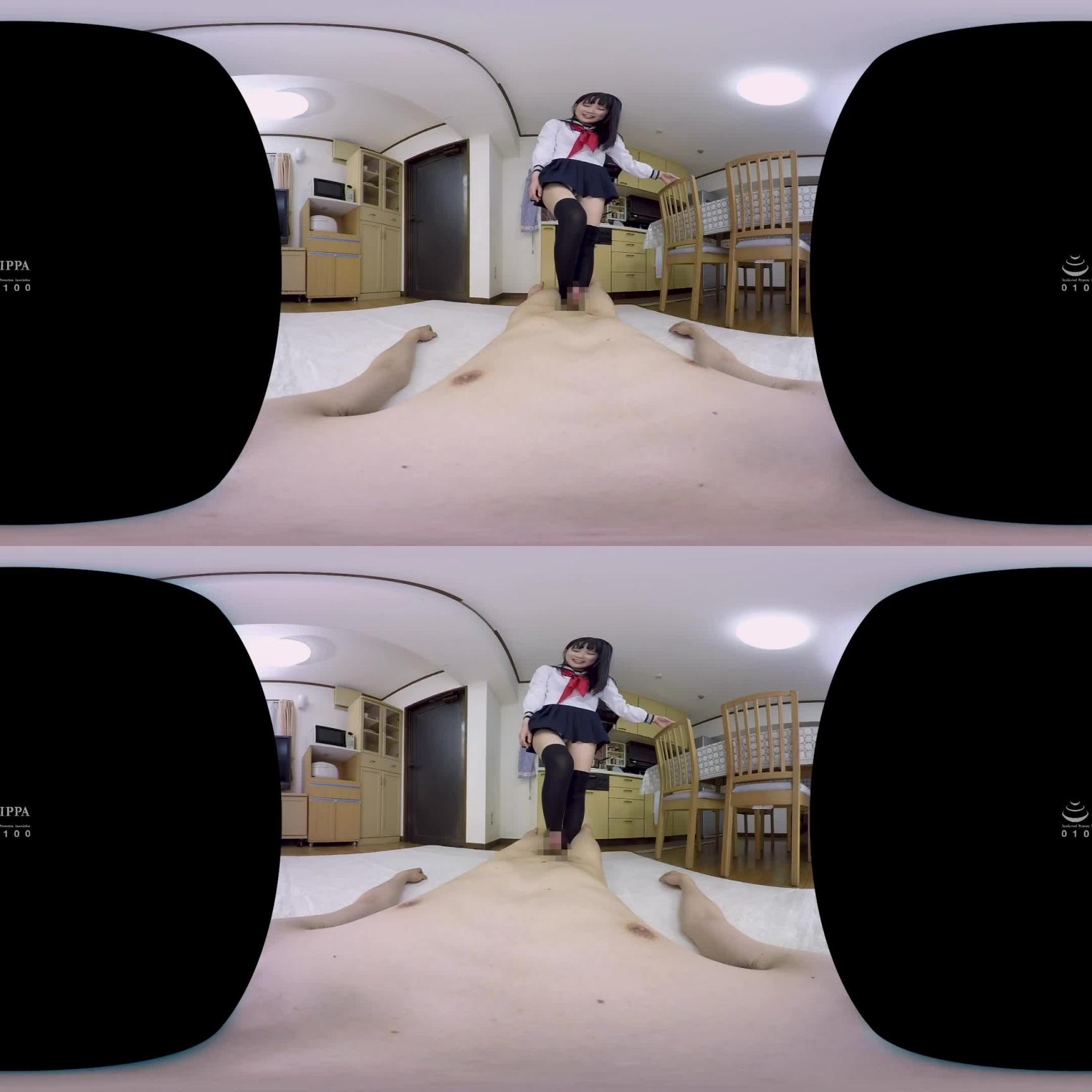 【2】VR 对妹妹的绝对领域勃起!禁忌的近亲相姦无套中出! 宫崎彩 第二集 h_910vrvr00012 预览截图 2