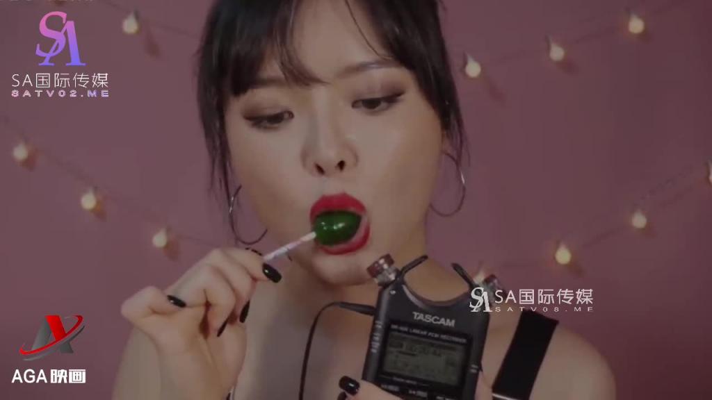 AGAT015-ASMR-极致舔耳-口含棒棒糖 预览截图 7