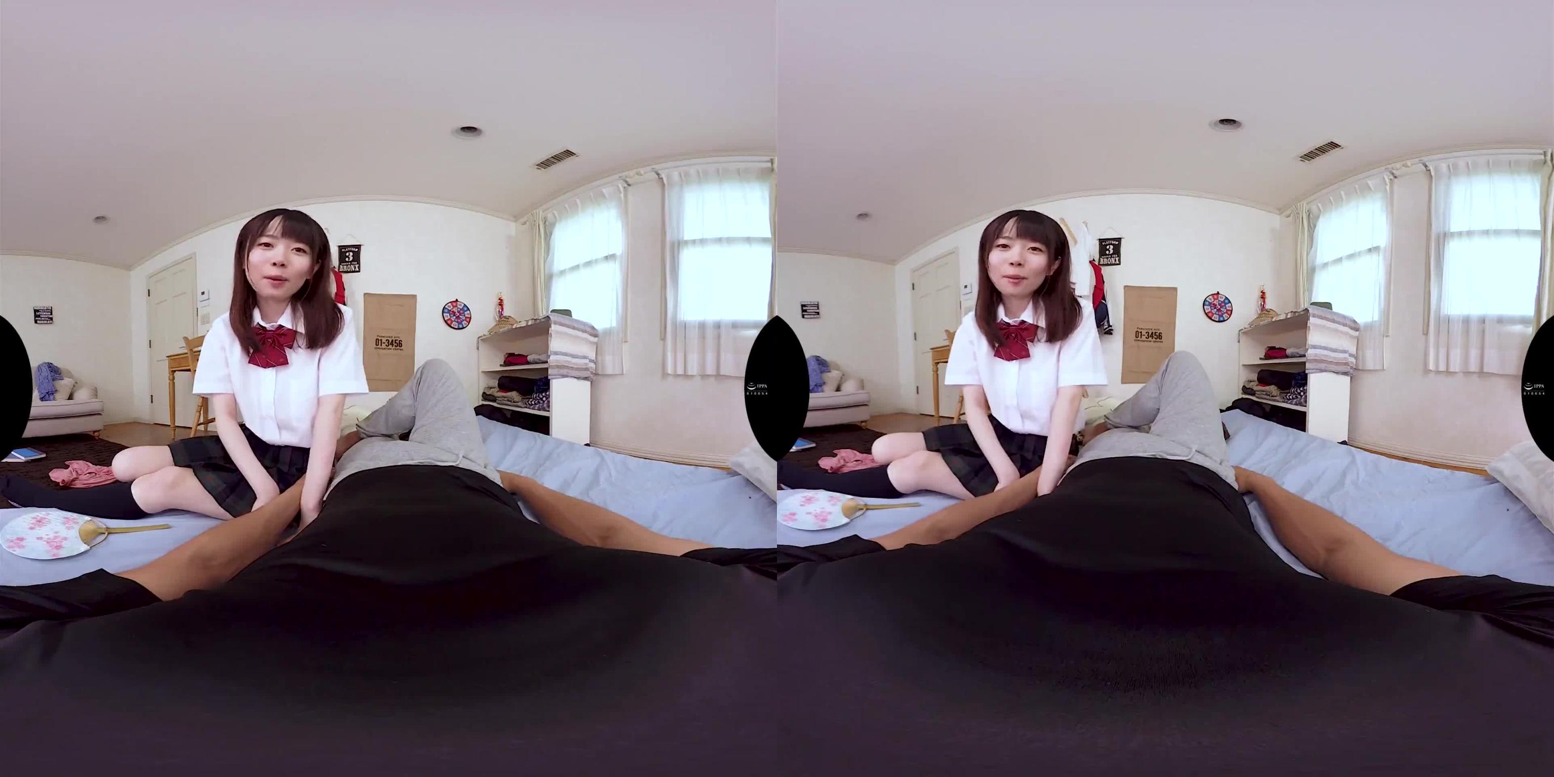 【1】VR 无罩巨乳女同学每早都靠过激肌肤接触叫醒我 水卜樱 第一集 mdvr00027 预览截图 3