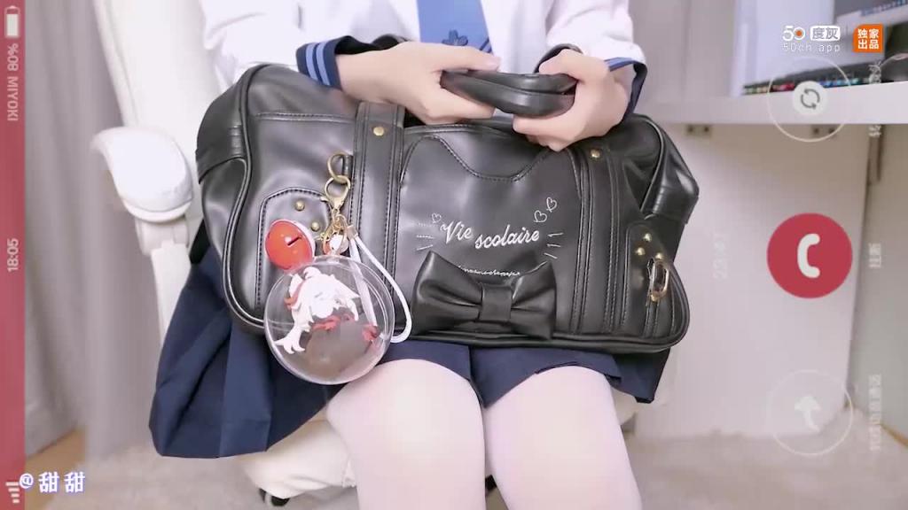 1/3❤白丝❤神里绫华,白丝jk足交自慰 预览截图 1