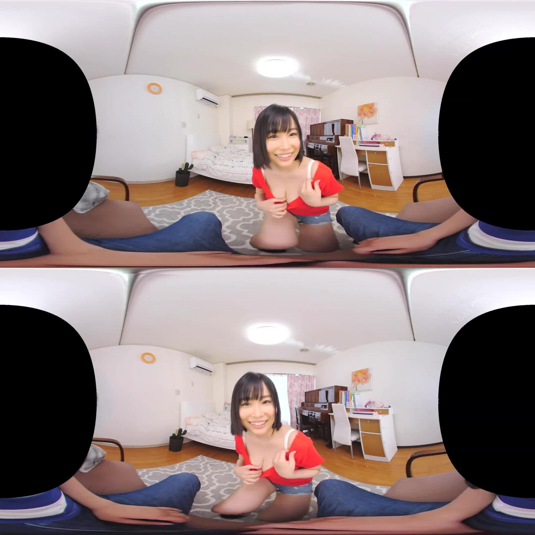【1】VR 勐干享受H罩杯神乳! 河合明日菜 第一集 118prdvr00032 预览截图 1