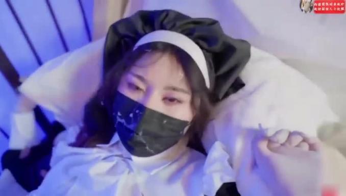 淫荡堕落修女台北娜娜!吊带白丝肛塞 颜射女神 预览截图 12