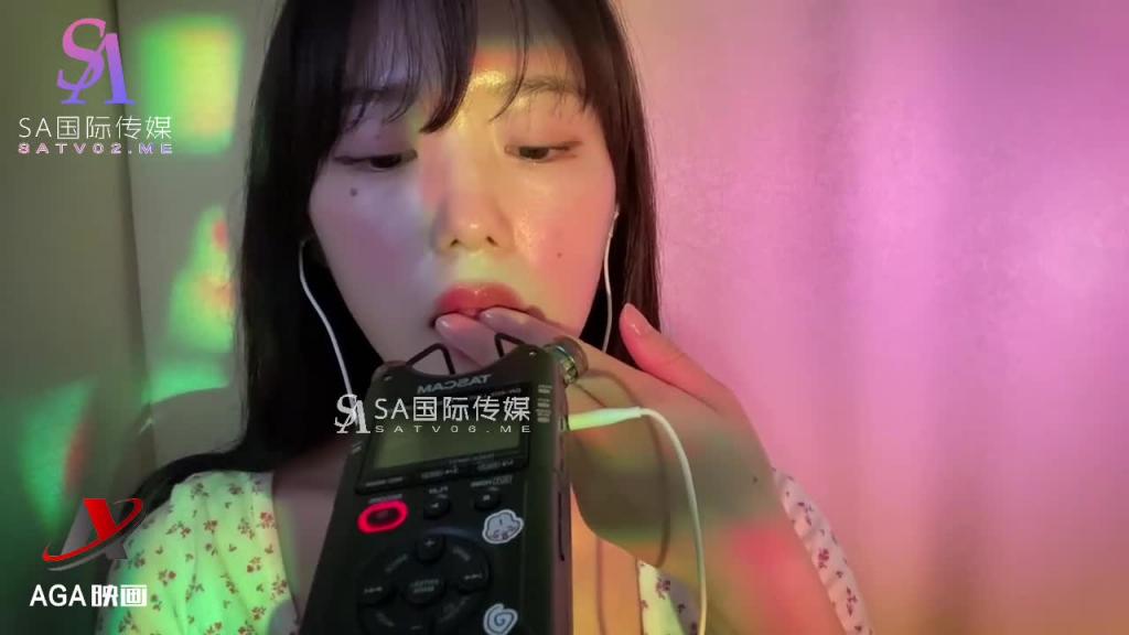 AT284-ASMR少女嘴巴唾液疯转-强烈的泡泡音 预览截图 10