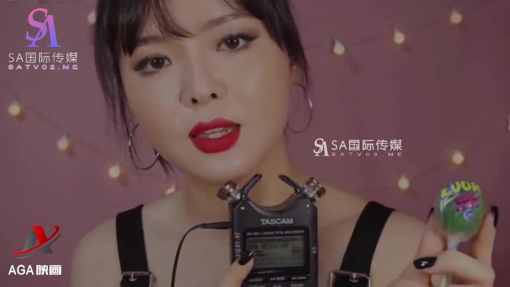 AGAT015-ASMR-极致舔耳-口含棒棒糖 预览截图 1