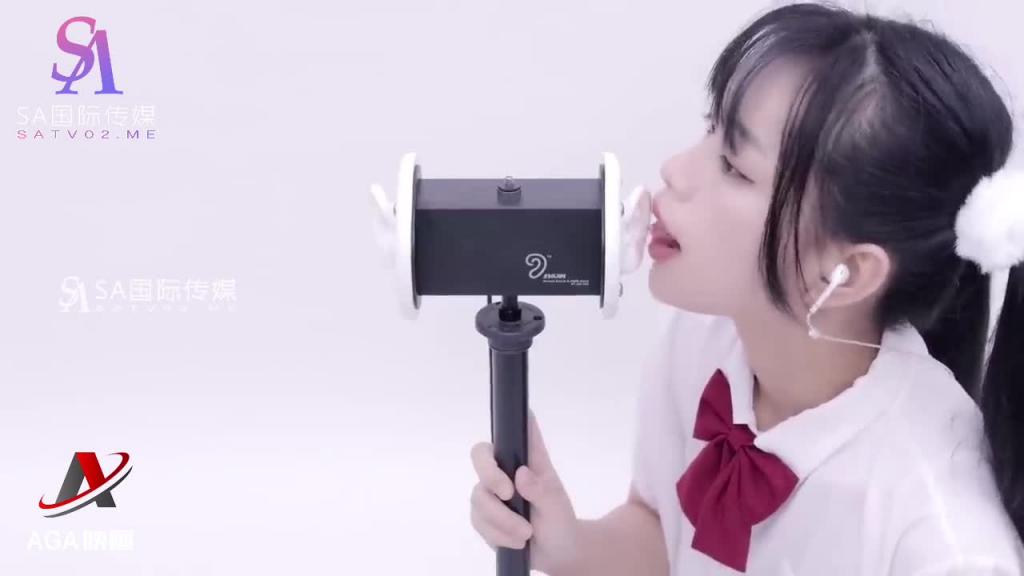 AT176-ASMR双马尾JK妹-深度舔耳弹舌喘息 预览截图 4